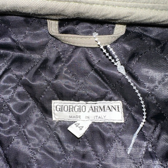 Giorgio Armani Men’s Winter Trench Coat - Picture 2 of 9